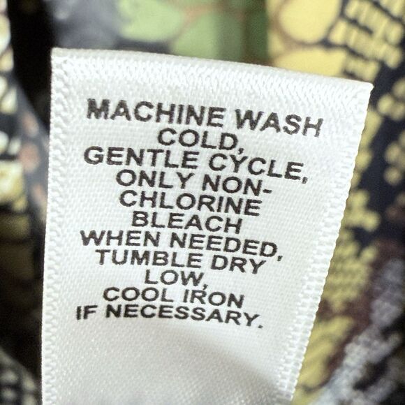 Cato Snake Skin Dress Womens Sz Med Brown Green With Belt Stretch - Picture 13 of 13